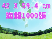 合版印刷G2K海報1000張 合版印刷G2K海報1000張