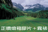 正噴燈箱片+霧裱 正噴燈箱片+霧裱